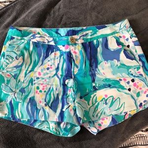 Lily Pulitzer shorts size 0